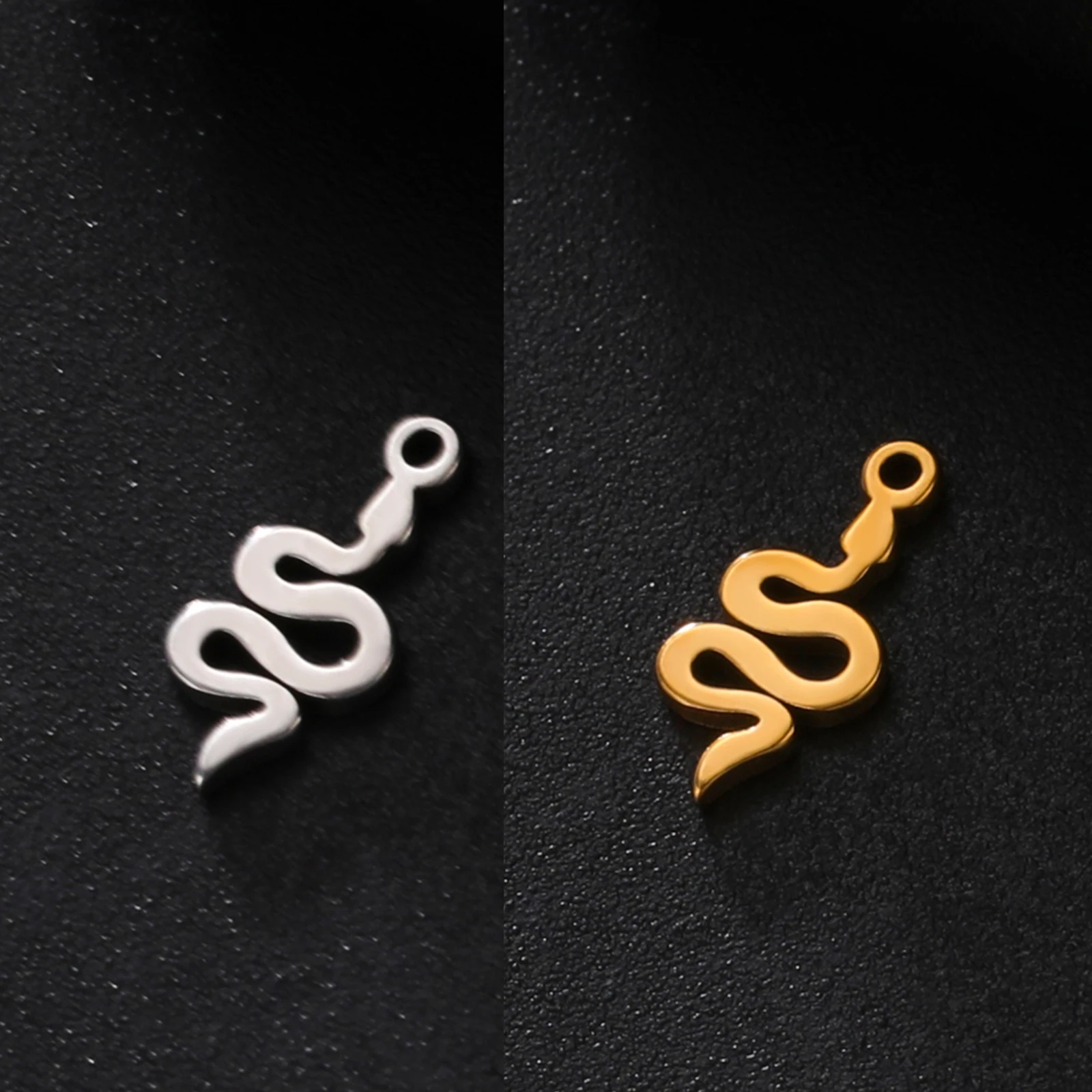 5pcs Stainless Steel Charms for DIY Jewelry Making
