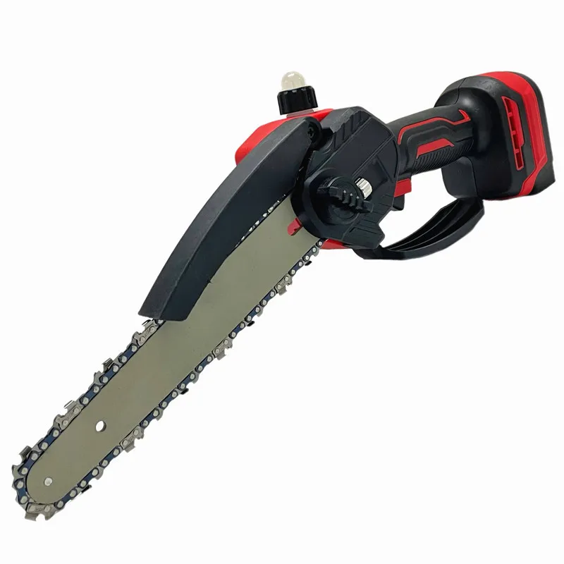 For Milwaukee 18V Battery 8 Inch Cordless Electric Chainsaw With Auto Oiler Brushless Chainsaw Cutter Pruning Garden Power Tools