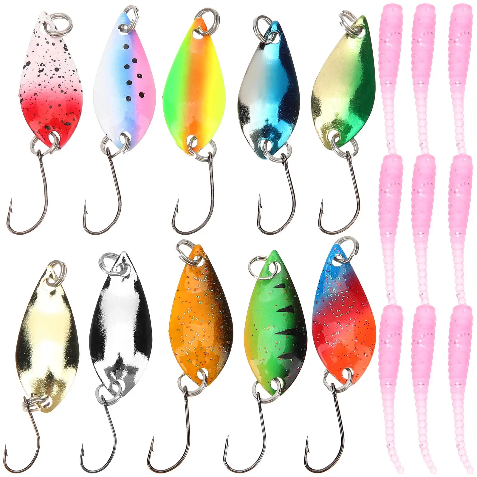 

Sequin Artificial Fishing Plastic Baits Durable Bite Resistance Realistic Reusable Tackle Tools Outdoor Supplies