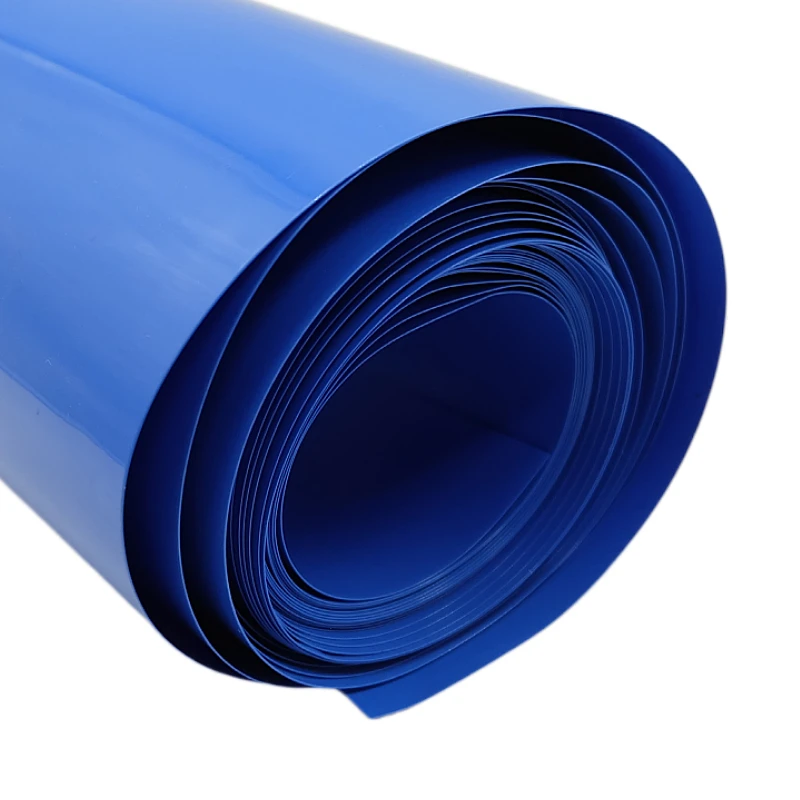 1/8/15M PVC Heat Shrink Tube 18650 Lipo Battery Pack 105mm ~ 300mm Insulated Protection Film Wrap lithium Case Cable Sleeve Blue