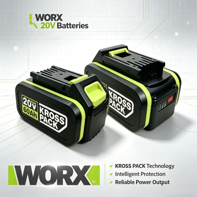 Power Tools Yard - Latest Genuine WORX 20V 6.0Ah High‑Capacity