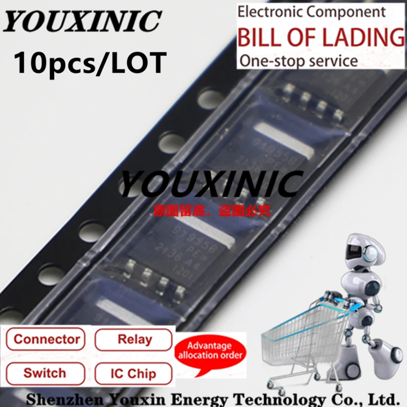 YOUXINIC 100% new imported original  BUK9Y19-55B 91955B SO-T669 diesel engine board vulnerable maintenance chip