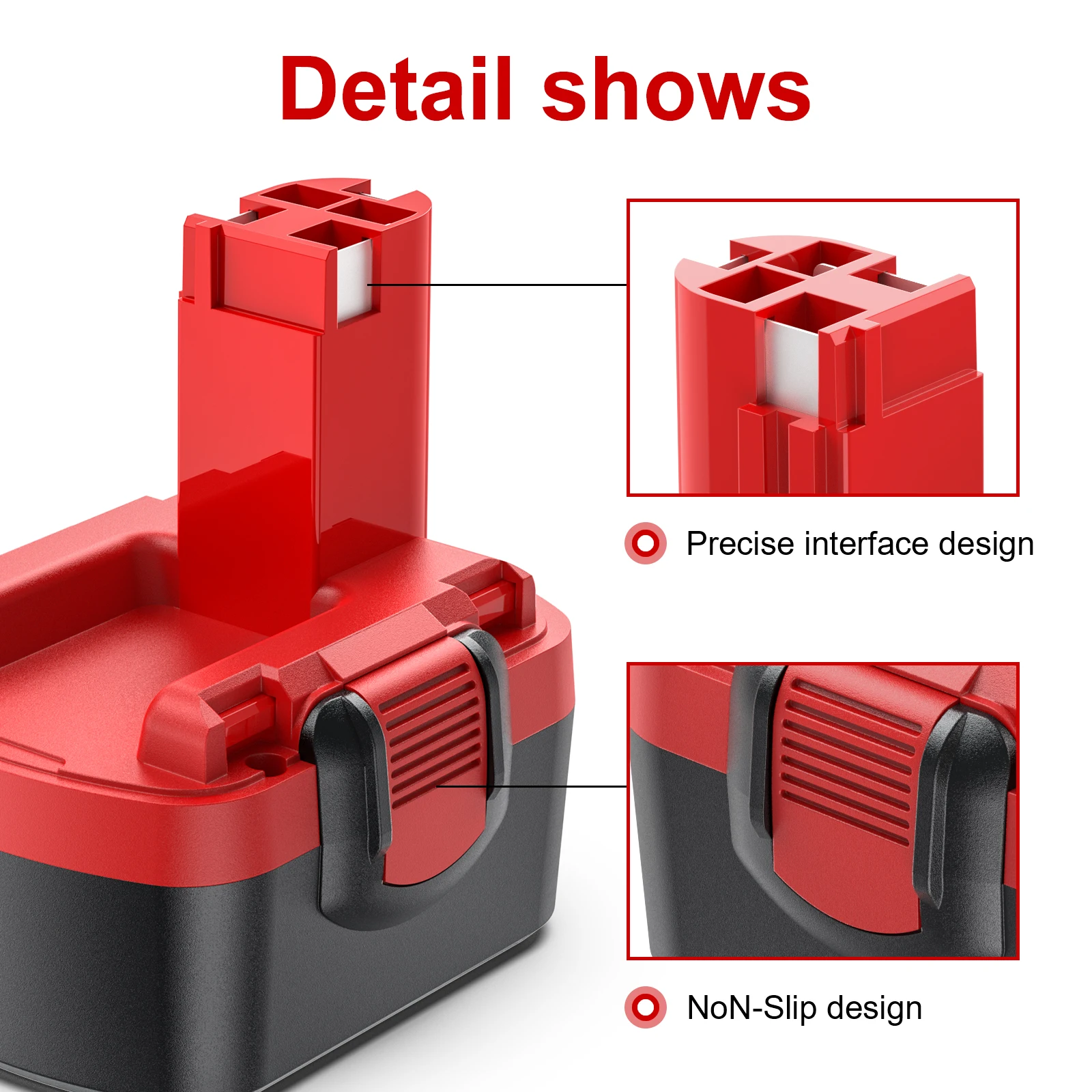 Powtree 14.4 فولت لبوش بطارية BAT038 4000 مللي أمبير ni-mh بطارية أداة الطاقة لبوش BAT040 BAT038 BAT041 BAT159 PSR GSR GWS