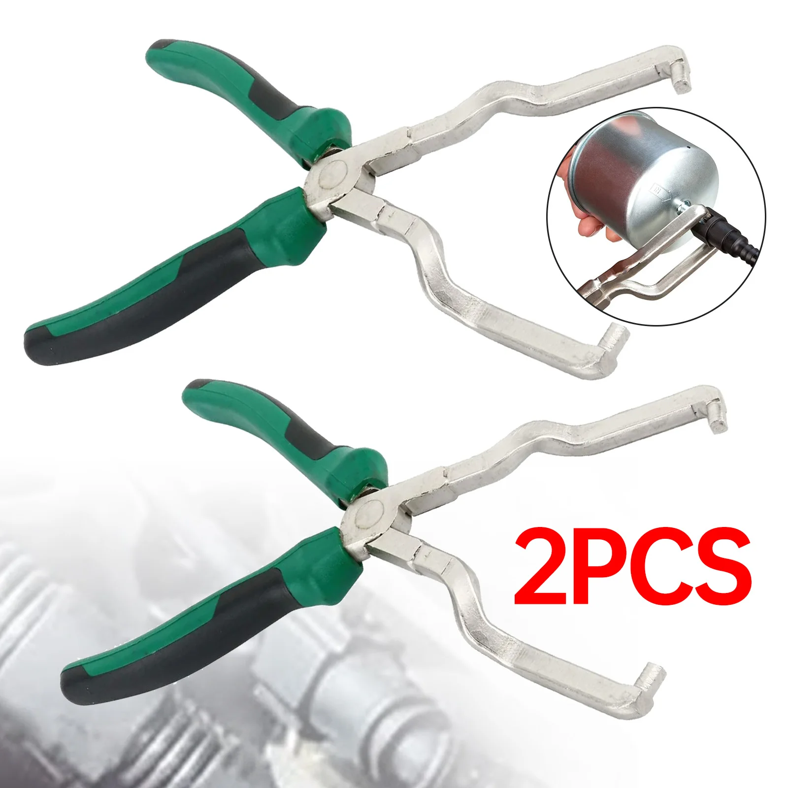 

2 шт. Зажимы для топливных шлангов автомобиля, инструмент для снятия и ремонта бензопроводов, стальные аксессуары для мотоциклов