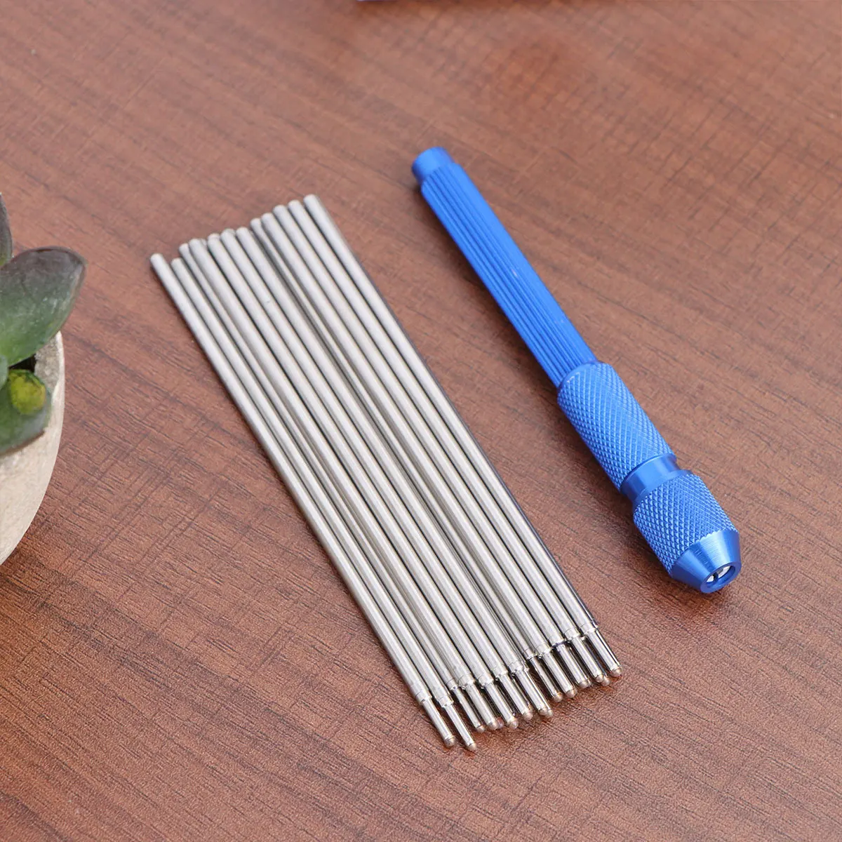 20 قطعة مجموعة أقلام الوشم لعلامة الجلد Doodler أداة رسم ذات نقطة دقيقة لوازم خطوط دليل الثقب باللون الأزرق #5