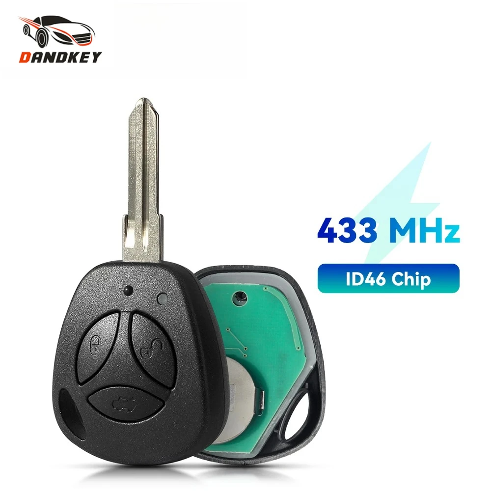 KEYYOU New For Lada Granta Priora Vesta X-Ray XRay Sedan Sport Kalina 2011 2012 2013 2014 2015 Remote Car Key 433MHZ ID46 Chip