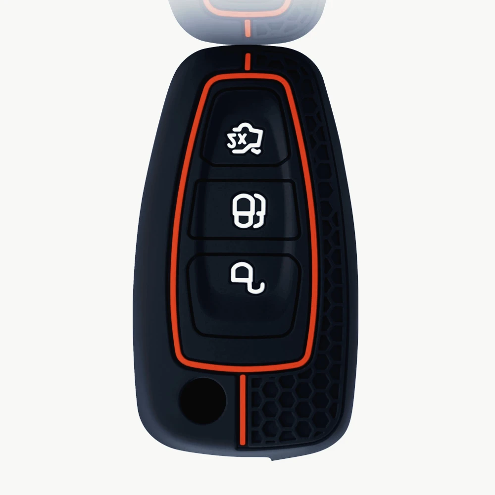 3 Buttons Silicone …