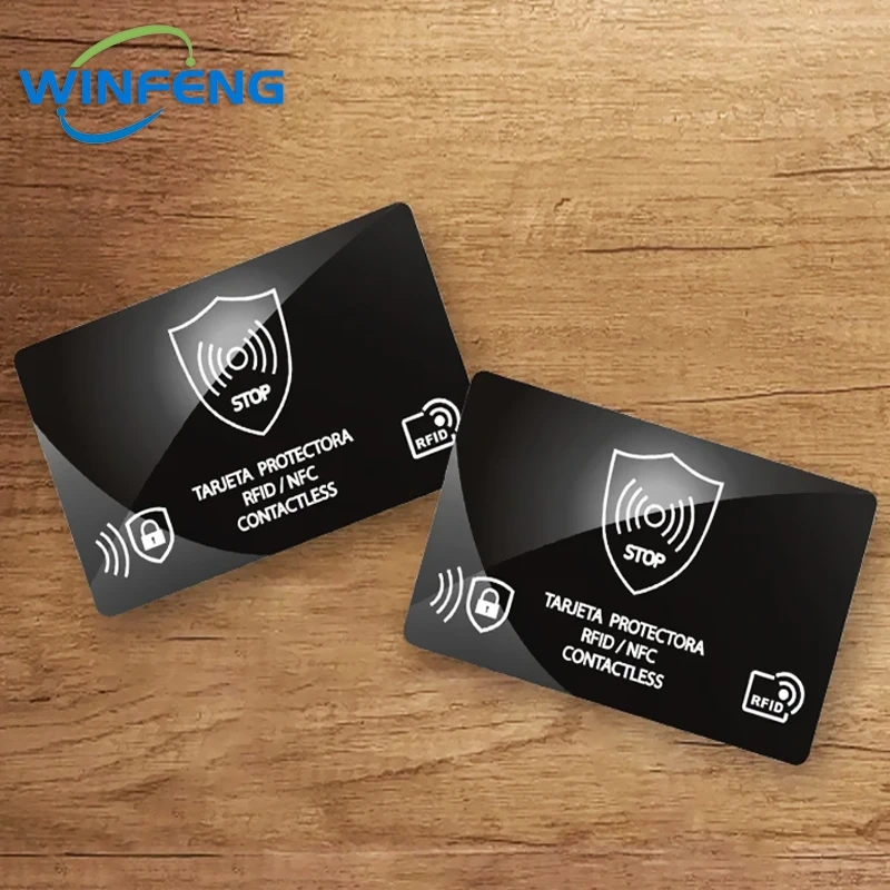 RFID Blocking Card Protector NFC Signal Blocking Credit Card Protection Wallet Purse Shield Protect Blocker Guard