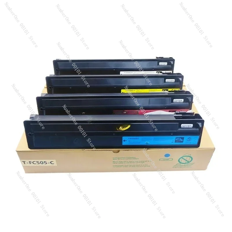 

1PCS T-FC505 Toner Cartridge Compatible for Toshiba E-Studio 2000AC 2500AC 2505AC 3005AC 3505AC 4505AC 5005AC BK/450g CMY/400g