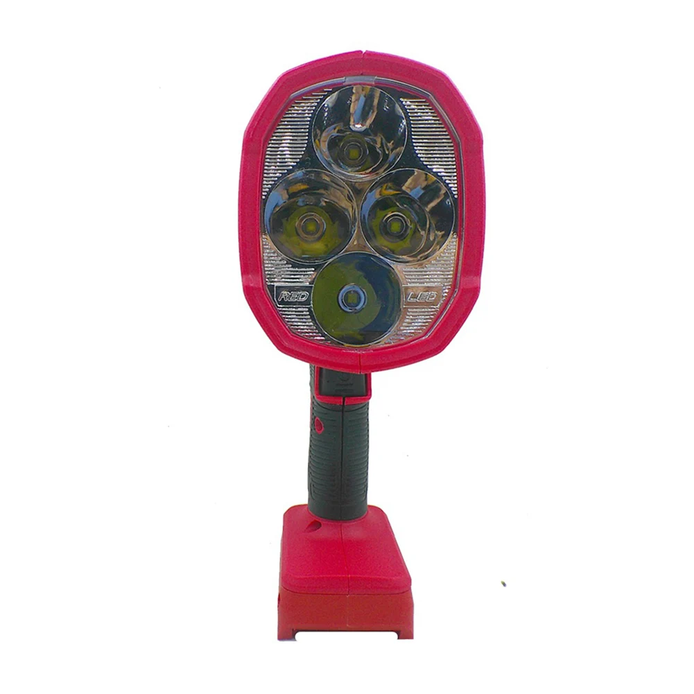 مصباح يدوي LED لاسلكي لبطاريات Worx WA3575، WA3525، WA3578 / ضوء العمل / ضوء التخييم / الضوء الليلي