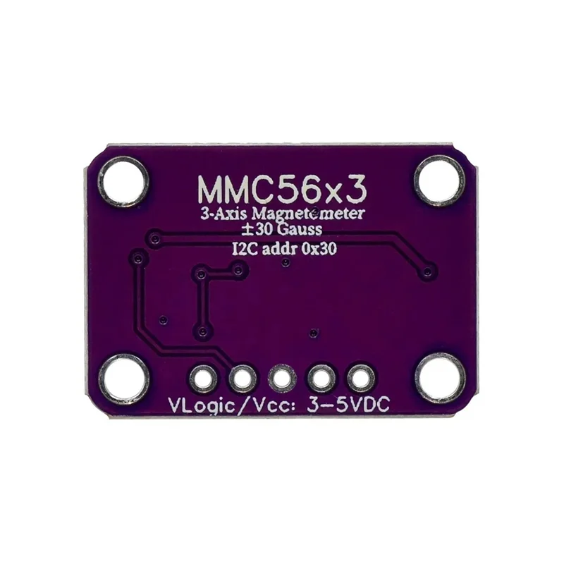 N75R-Mmc56x3 Magnetometer MMC5603 Triaxiale magnetometer voor STEMMA QT/voor Qwiic-interface