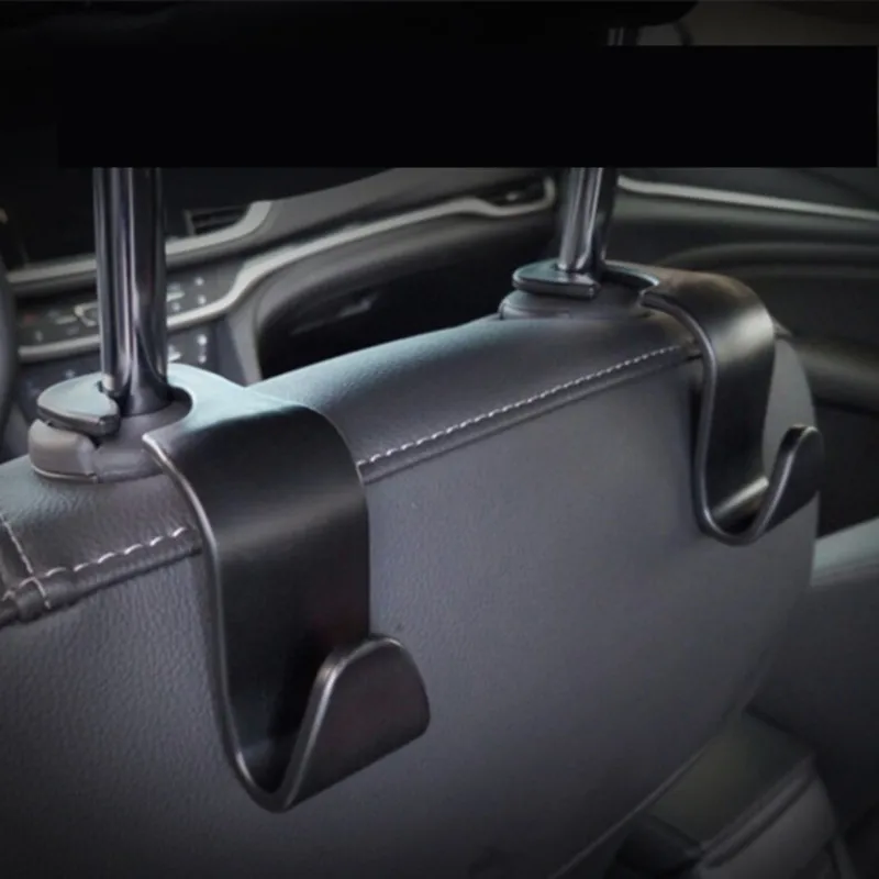 

4/2/1 PCS Car Seat Headrest Hook for Auto Back Seat Organizer Hanger Storage Holder for Handbag Purse Bags Clothes Coats