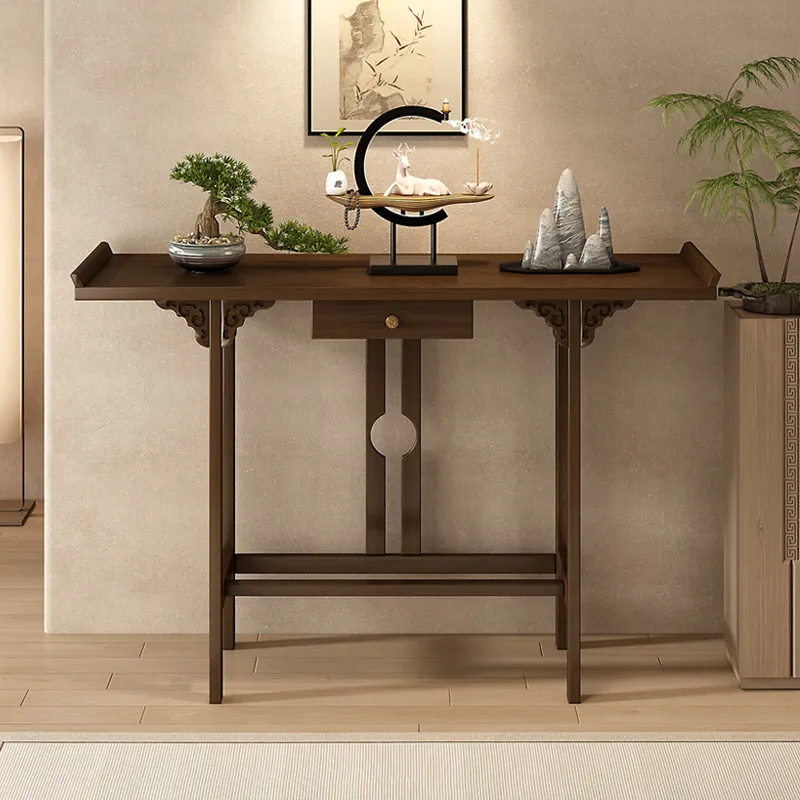 Minimalist European Console Table Secure Creative Entryway Table Light Luxury Compact Console Entree Living Room Furniture