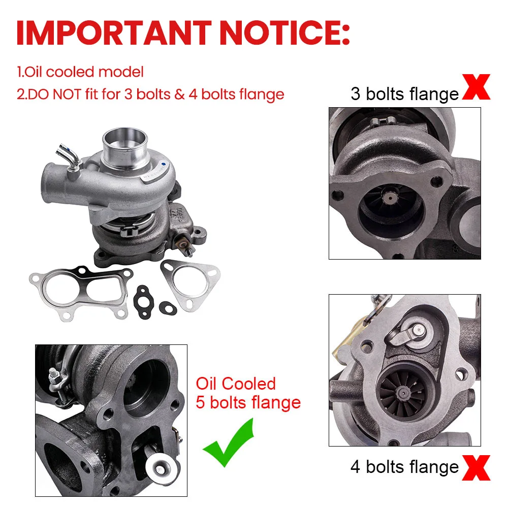 TD04-11B شاحن توربيني لميتسوبيشي 4D56T 4D56 4D56Q باجيرو تريتون 49177-02500 4917702500 49177-02501 4917702501 #6