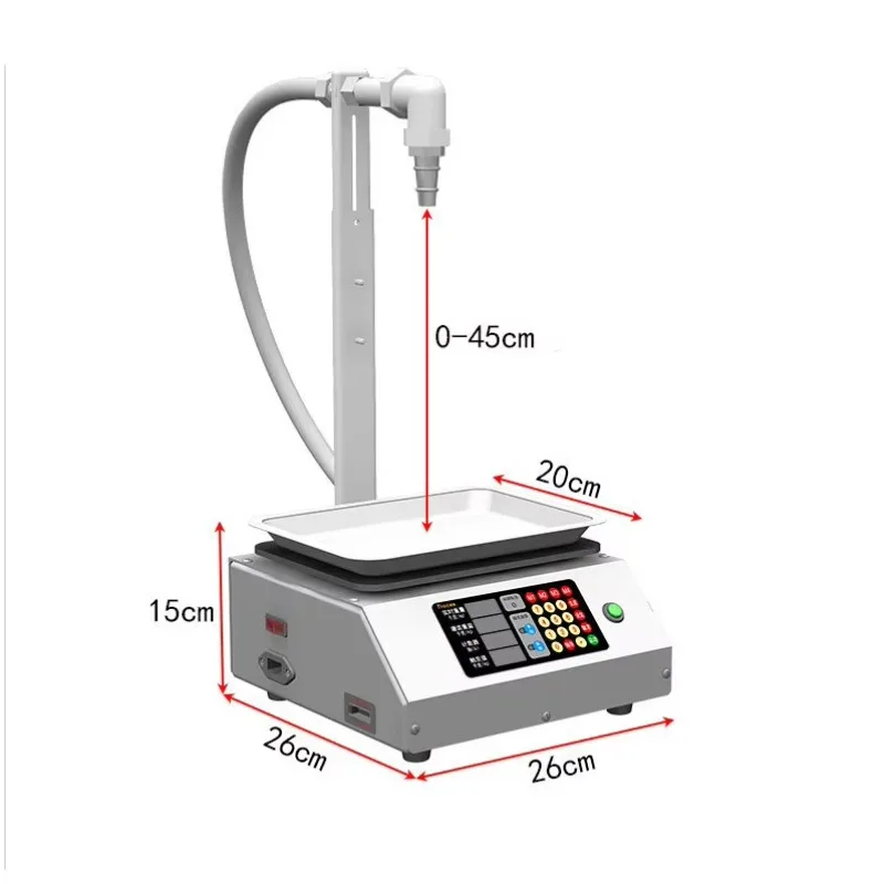 CSY-L17 Large Flow Weighing Type Small Automatic Quantitative Dispensing Liquid Laundry Detergent Filling Machine in Stock
