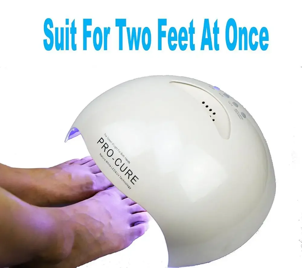 36 W 72 W 3 Timer Setting Portable Manicure & Pedicure Wireless Dual Light UV LED Gel Dryer Nail Lamp