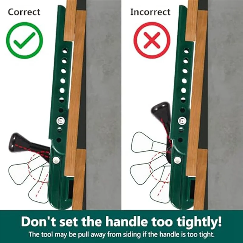 Siding Mounting Block Gecko Gauge ไม้โปรแทรกเตอร์ Siding Tools Siding Mounting Block Gauges-BAAQ
