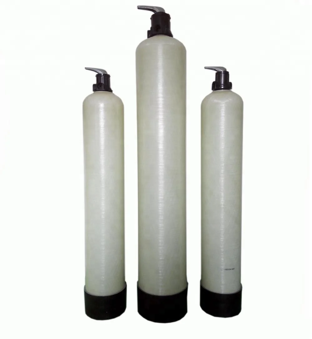 All size reinforced FRP water filter tank Pressure tank for water softener system with resin Quartz sand filter Active carbon