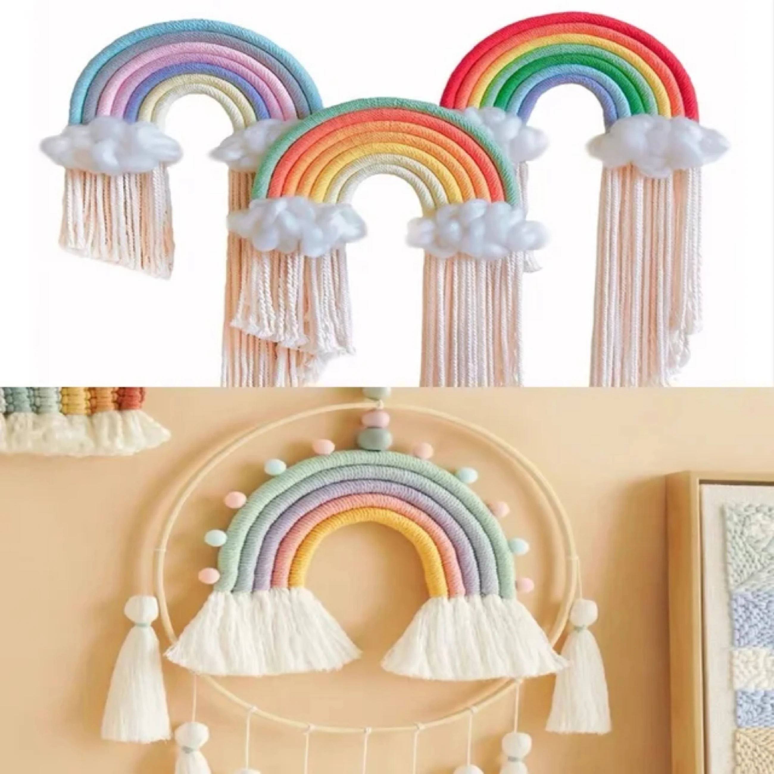 Gotowy zapas 10 metrów 3mm Macaronel bawełniana lina do szydełkowania robótek ręcznych DIY sznurki makrama Boho lina dekoracyjna