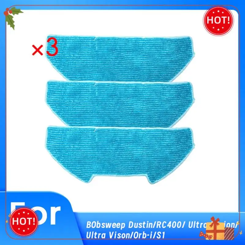 ABLE-3 Uds almohadillas de repuesto para fregona Forbobsweep Dustin/RC400/Ultra-Vision/Ultra Vison/Orb-I/S1 accesorios de almohadilla de tela para fregona al vacío