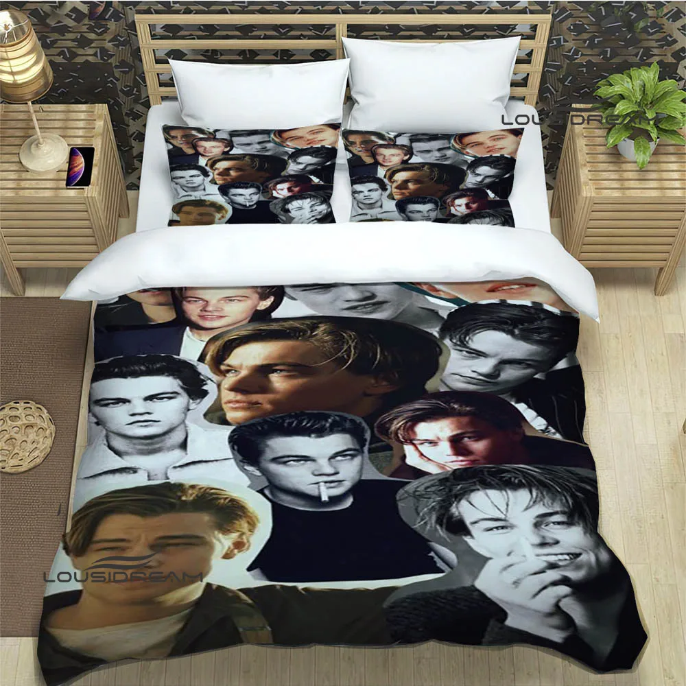 Titanic Leonardo DiCaprio printed Bedding Sets exquisite bed supplies set duvet cover bed comforter set bedding birthday gift