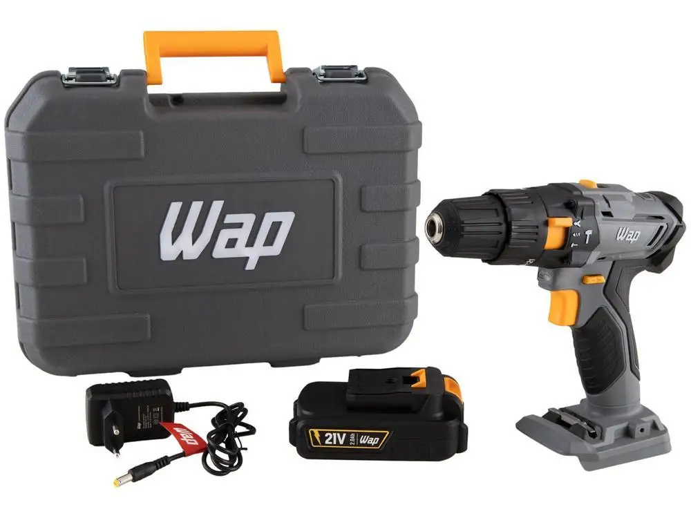 1500 mAh Battery WAP Impact Drill and Screwer with Case K21 ID01 #1
