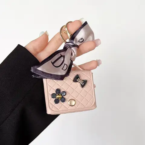 Universal Handbag Bag Leather Earphone Case For Lenovo LP40 Pro LP5 LP17 LP19 HT38 XT62 XT88 XT97 Travel Earbud Pouch Coin Purse