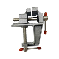 Mini Aluminum Bench Vise for Jewellery DIY Making Craft Multifunctional Adjustable Table Clamp Durable Jewelry Tools