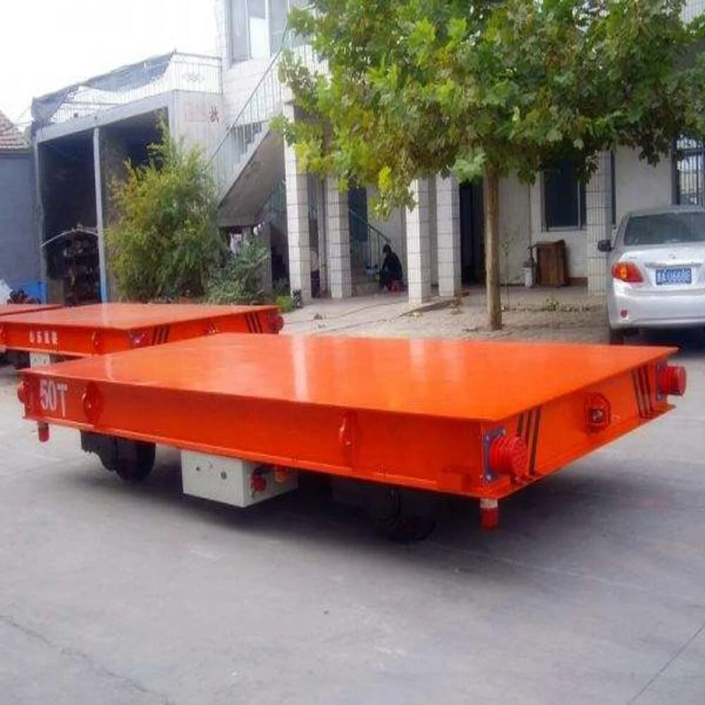 Truck Platform Trolley Heavy Duty Electric Industrial Good Trolley