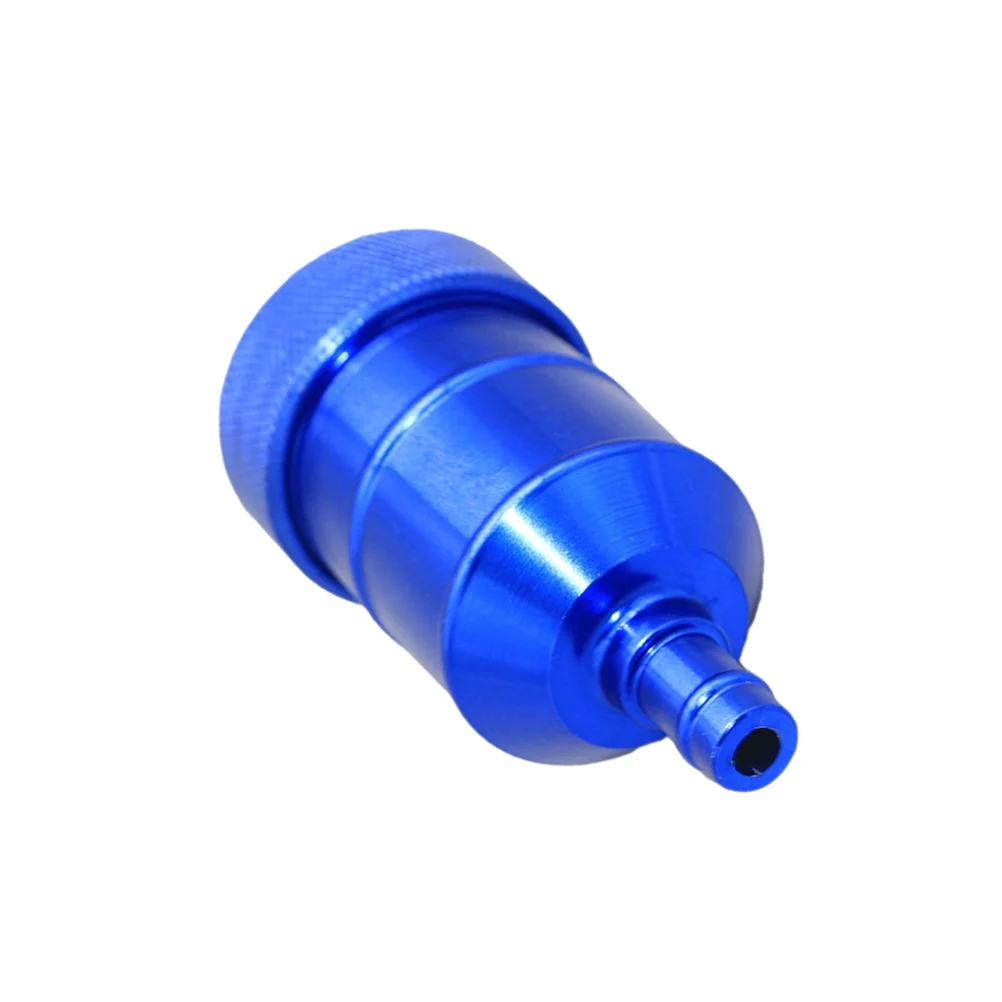 

CNC Aluminum Alloy Motorcycle Oil Gas Fuel Gasoline for Motorcycle Accessories (Blue) oil filter motorcycle oil filter