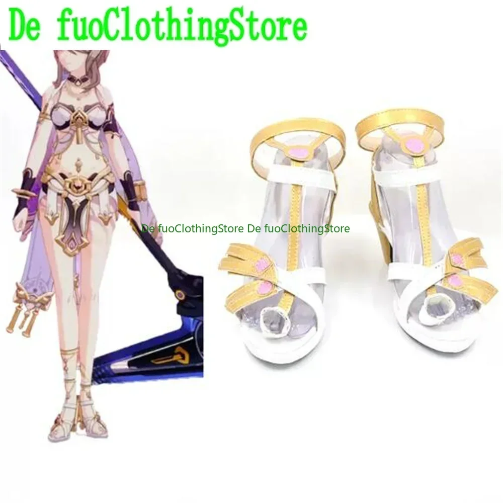 

Rita Rossweisse Honkai Impact Honkai: Star Rail Обувь для косплея Сапоги Игра Аниме Вечеринка Хэллоуин Рождество DefuoClothing ShoesStore