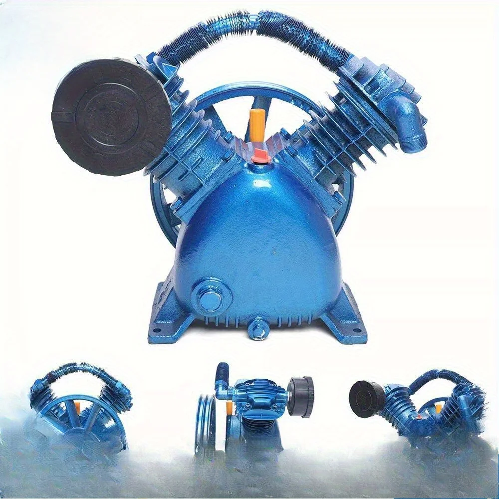 5.5HP 175PSI استبدال ضاغط الهواء رئيس مضخة المحرك مرحلة مزدوجة V نمط الولايات المتحدة