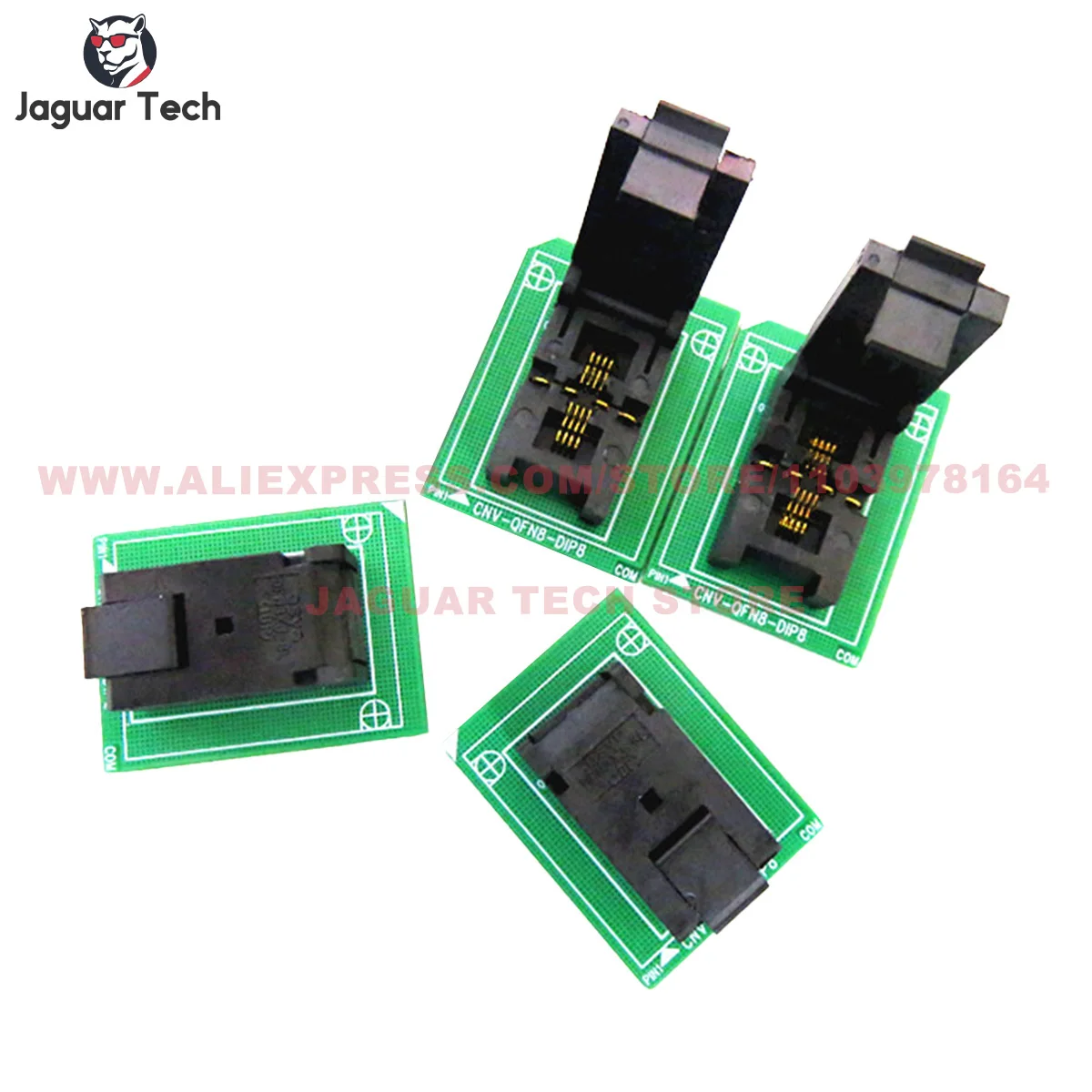 USON8/DFN8/QFN8/DFN8/WSON8 Aging Test Sockets IC burn-in sockets Conversion Socket adapter programming seat