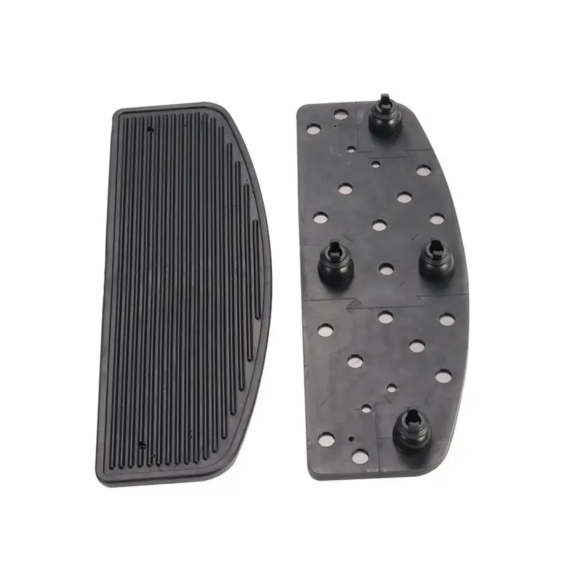Driver Footpeg Insert Kit Motorcycle Front Footboard Floorboard Pedal For Touring FLHR Ultra FLHT Softail FLSTN