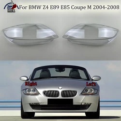 Front Headlight Cover Headlamp Lamp Shell Mask Lampshade Lens Plexiglass For BMW Z4 E89 E85 Coupe M 2004 2005 2006 2007 2008