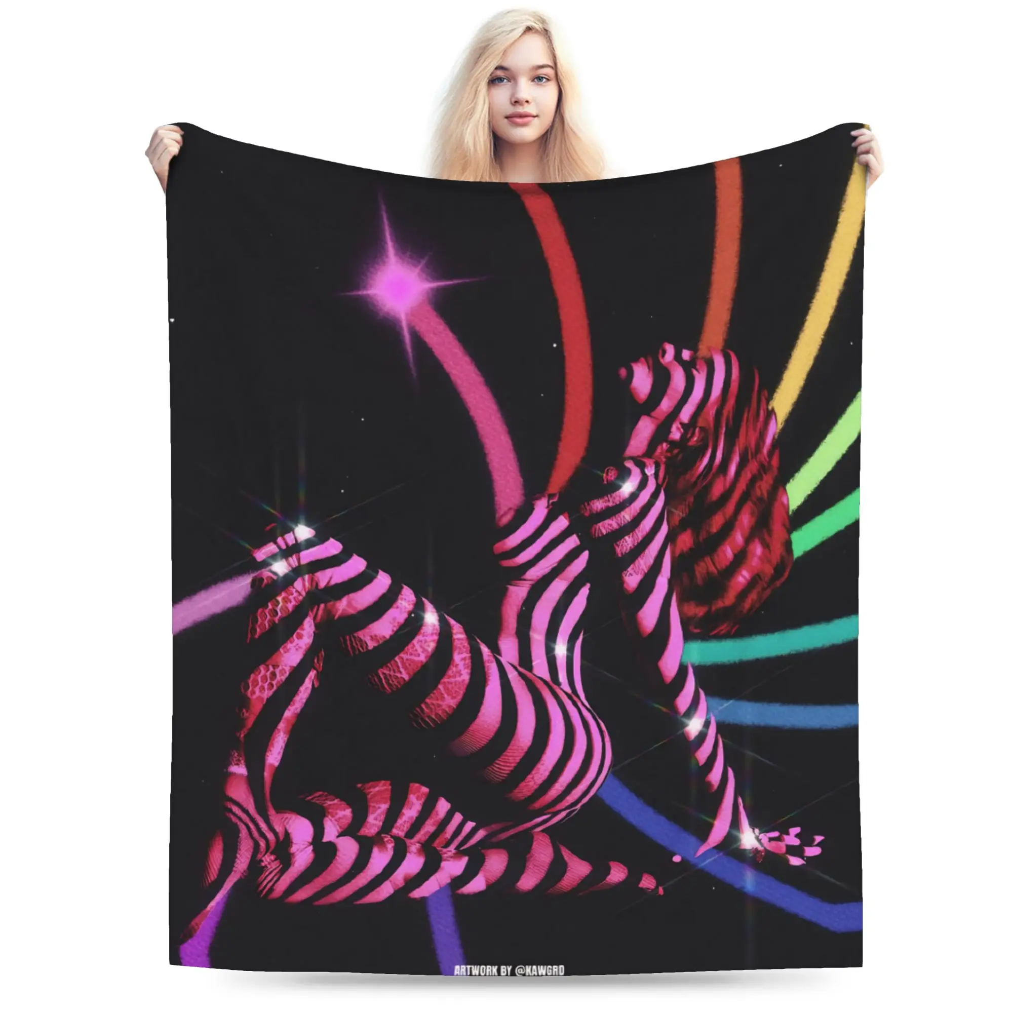 M-Madonnas Confessions II Throw Blanket for Couch  Soft Fuzzy Plush Blanket 50x60 Inch Multiple Sizes Bedspread for All Seasons