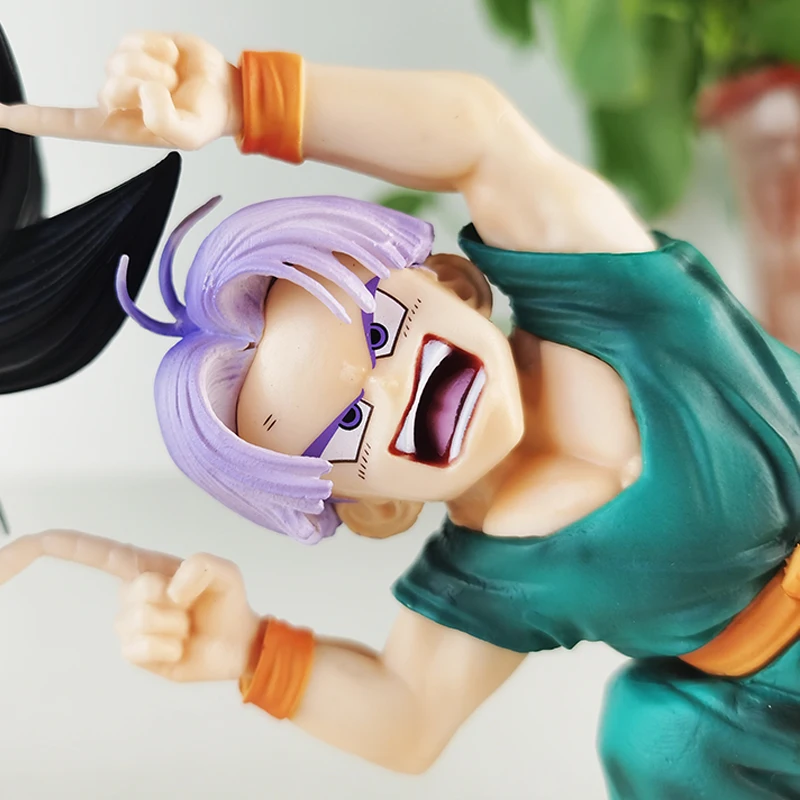 Dragon Ball Z Anime Garage Kit Son Goten Trunks Kombinasi Keterampilan Postur Figur Aksi Patung Pvc Koleksi Model Mainan Hadiah