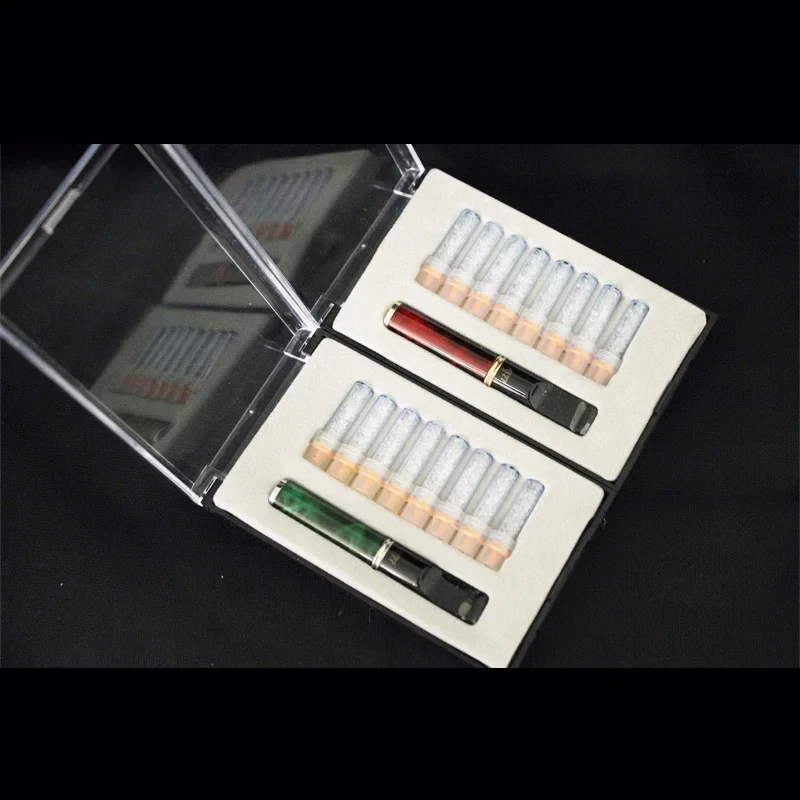 Porta sigarette con filtro per cambio nucleo Filtrazione per alette Pipa da fumo pulibile Filtro multifunzione in tubo metallico per pipa da tabacco da 8 mm