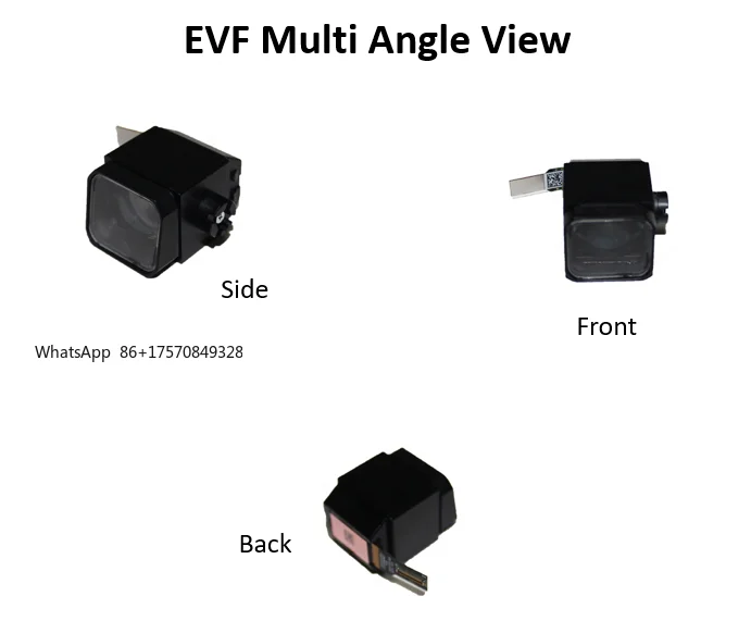 

0.4" 1440x1080 4:3 1800nits Micro-OLED EVF Optical Module With Diopter For Digital/Cinema Cameras/AR/VR/HMD