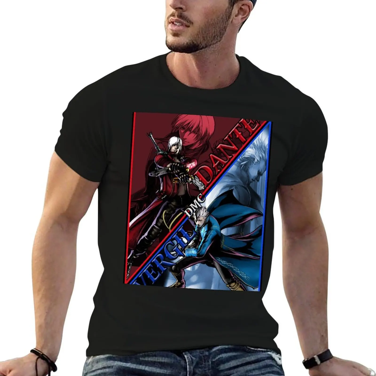 

DMC TWINS T-Shirt t shirt personalised t shirt man cotton T-Shirt
