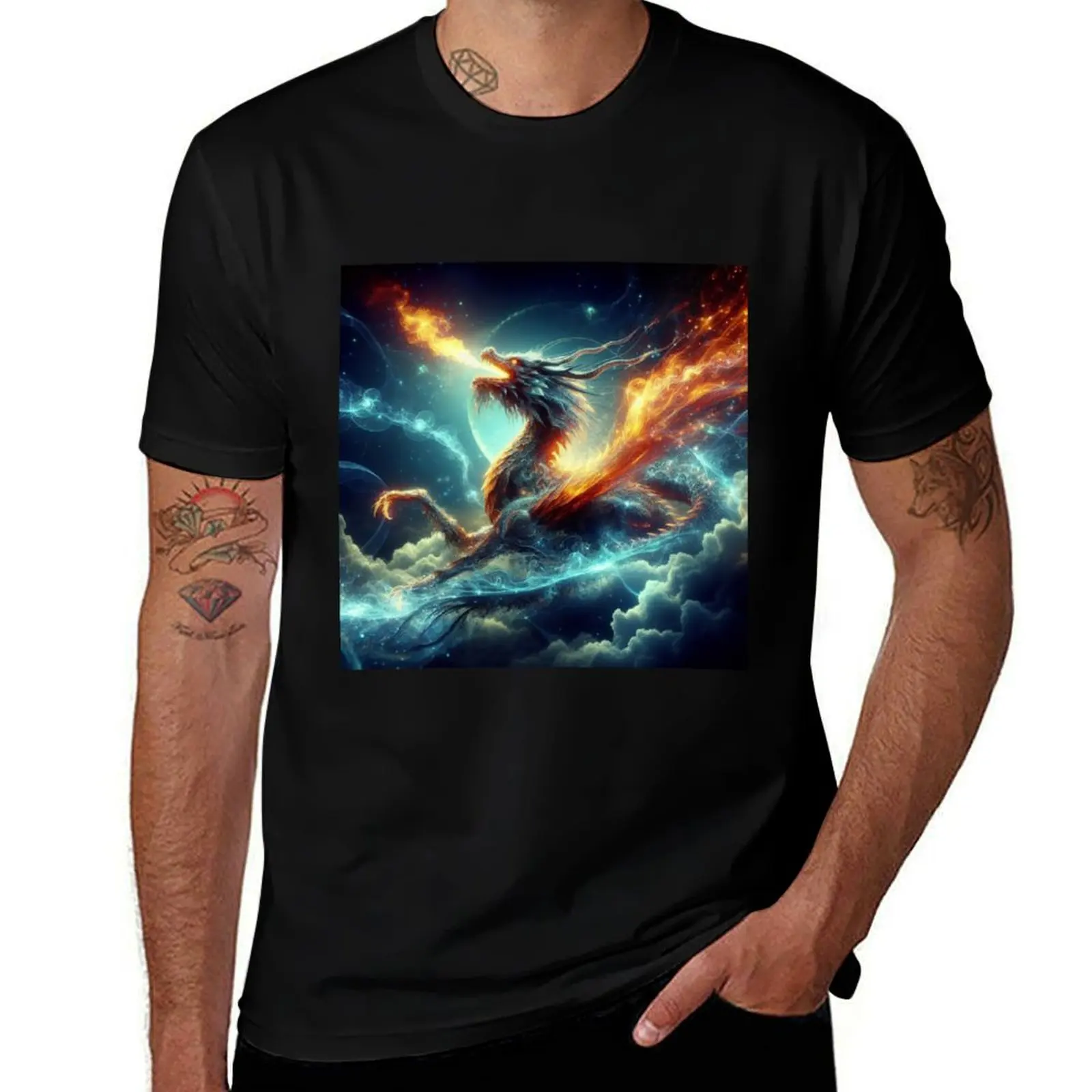 

shirt man T-Shirt heavy t majestic shirt T-Shirt t shirt personalised man graphic t cotton dragon