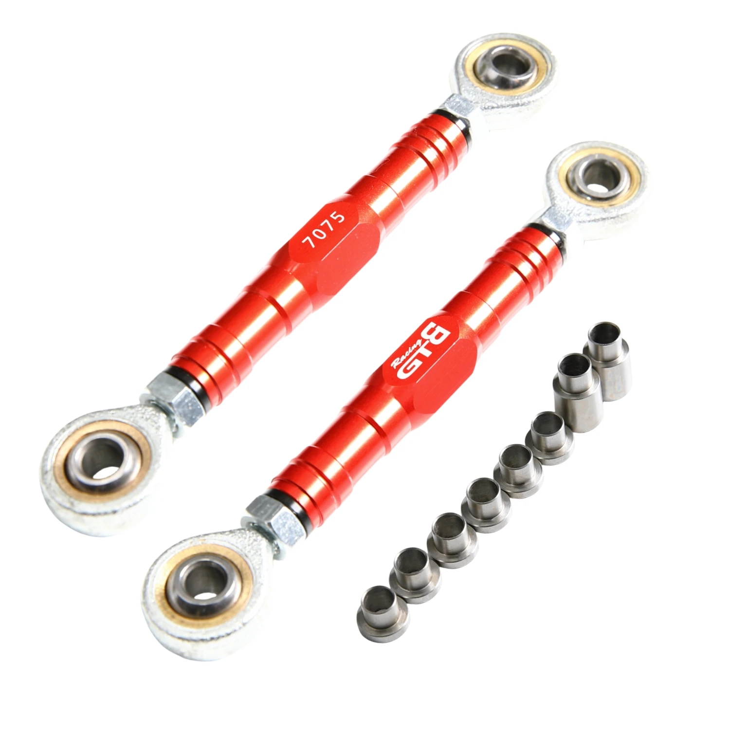 GTB CNC Aluminum 7075 Front Rear Steering Turnbuckle Linkage Rod for 1/5 RC Car Losi Desert Buggy DBXL 2.0 DBXL-E 2.0 Part