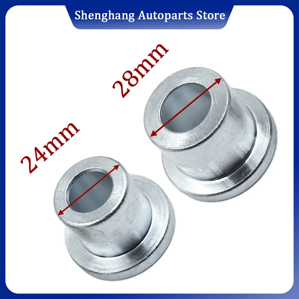 Front Steering Knuckle Iron Bushing For Audi A6 C7 A4 B8 Q5 8K0407253AA 8K0407254S 4G0407253 4G0407254B 8KD407253F 8KD407254G