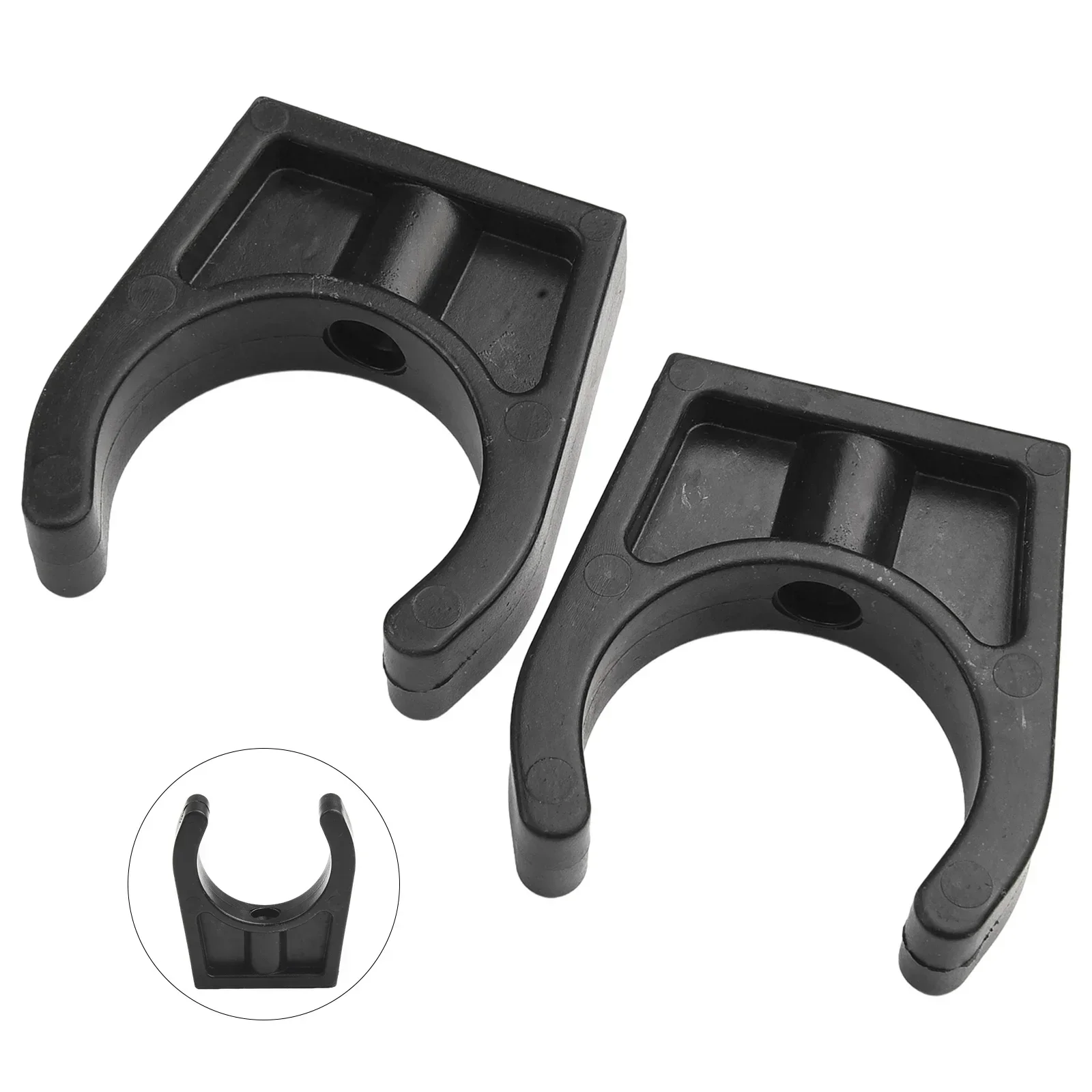 Pipe Clamps Ladder Hook Clips For 24mm Tube Nylon Portable Universal 1pc/2pcs 24mm/0.95inch 26mm*32mm Boat Yacht