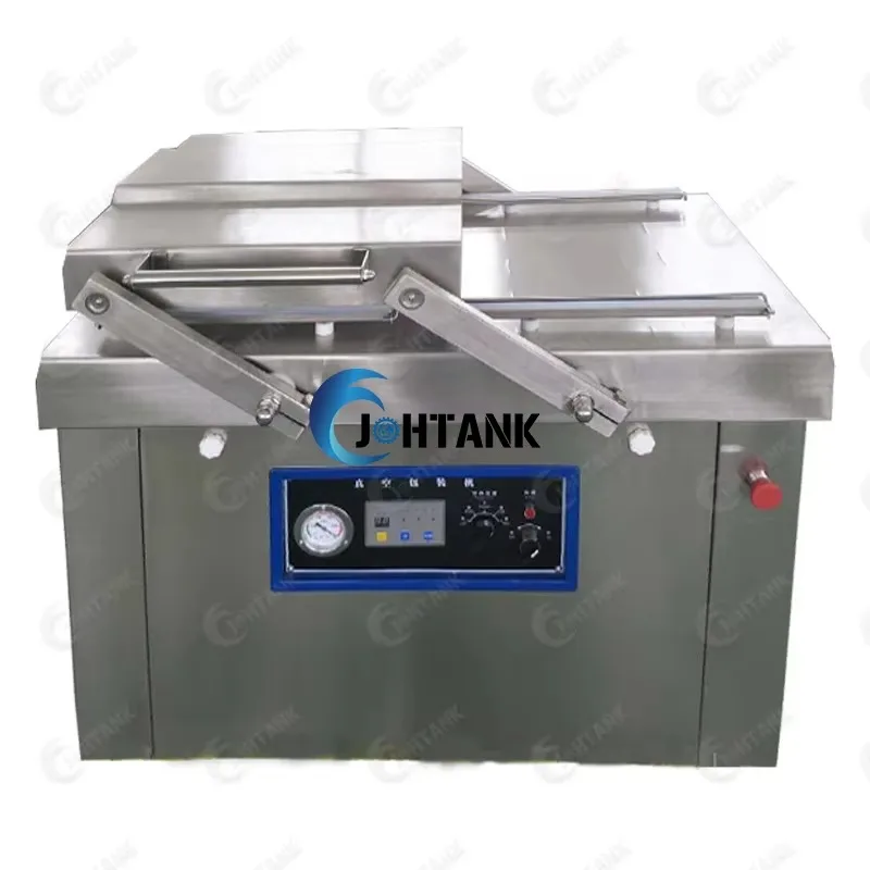 

JOHTANK Double Chamber Vacuum Packing Machine for Sea Food / Salted Meat / Dry Fish / Pork / Beef / Rice