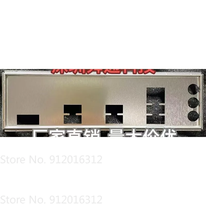 I/O IO Shield Back Plate Barrier for ASUS PRIME H610M-F D4 R2.0 Motherboard Blank Bracket