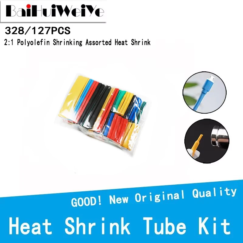 Heat Shrink Tube Termoretractil Heat Shrinkable Wrapping Cable Sleeve Polyolefin Tube Insulation Tubing Wire
