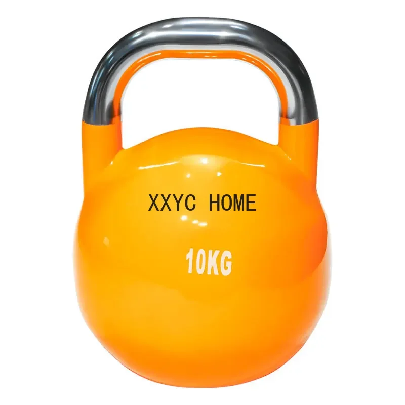 All Steel Competition Kettlebell for Men and Women, Strength Training, Fitness Dumbbells, Full Weight, Gym Kettle Bells, 20kg