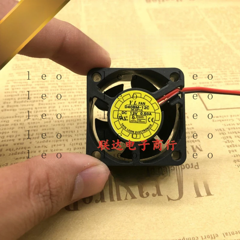 Yuelun Y.L.FAN D40BM-12C 12V 0.50A 4CM 4020 ультратихий вентилятор охлаждения с шарикоподшипником