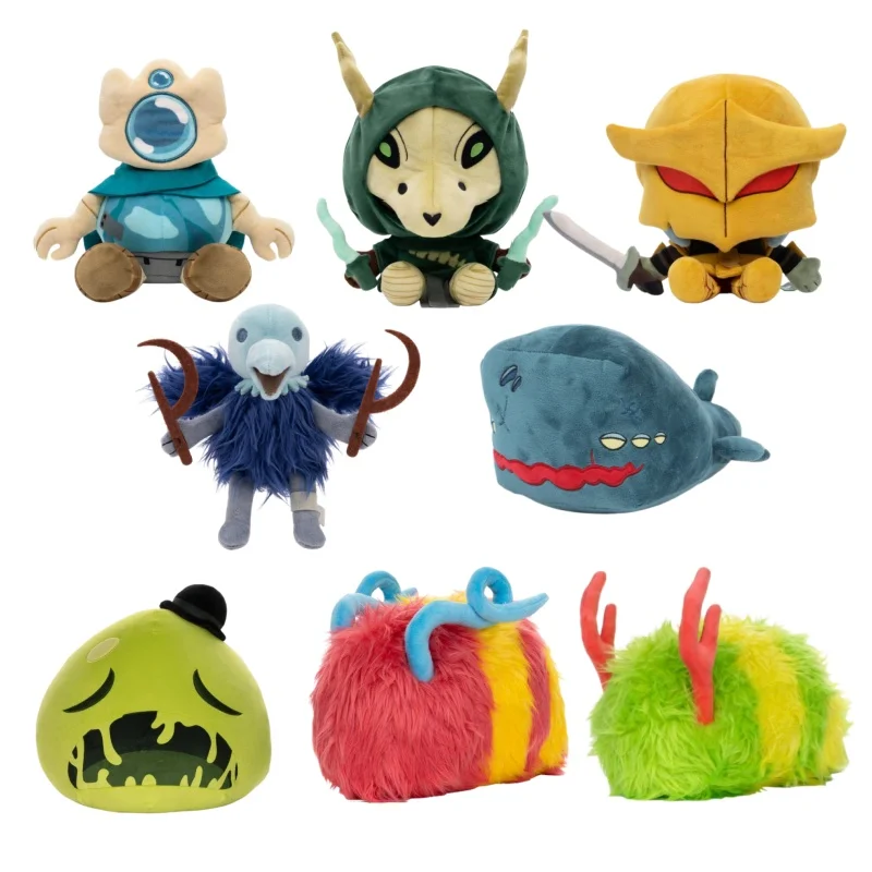

In Stock Slay The Spire 2 Card Building Game Peripheral Plush Toys The Defect, Silent, Ironclad Plush Toys Cute Birthday Gifts